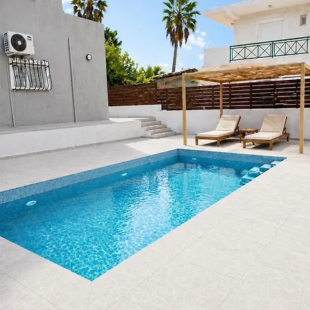 Irilena Rhodes - Private Pool & Sea View